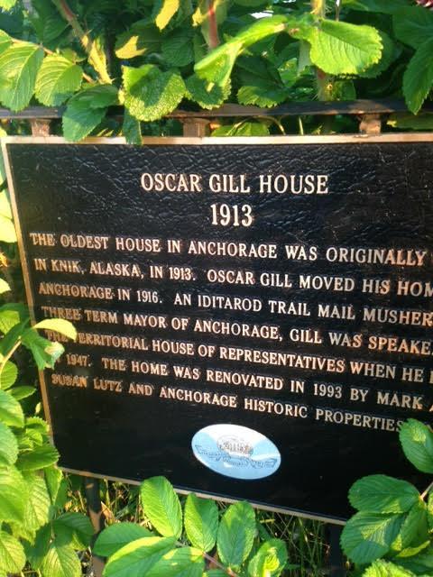 The Oscar Gill House Bed & Breakfast Anchorage Eksteriør bilde